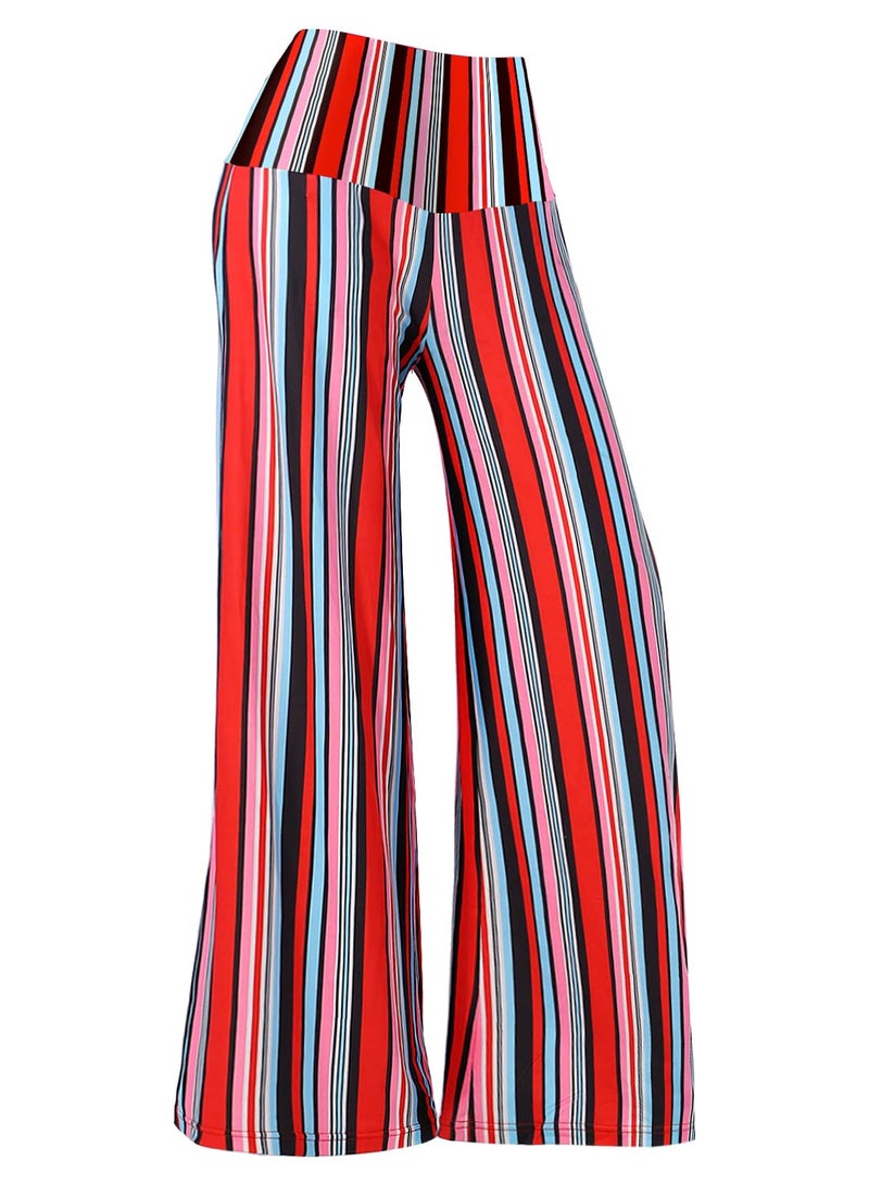 Arolina Women's Stretchy Wide Leg Palazzo Lounge Pants Casual Comfy High Waist Palazzo Pants - Image 1
